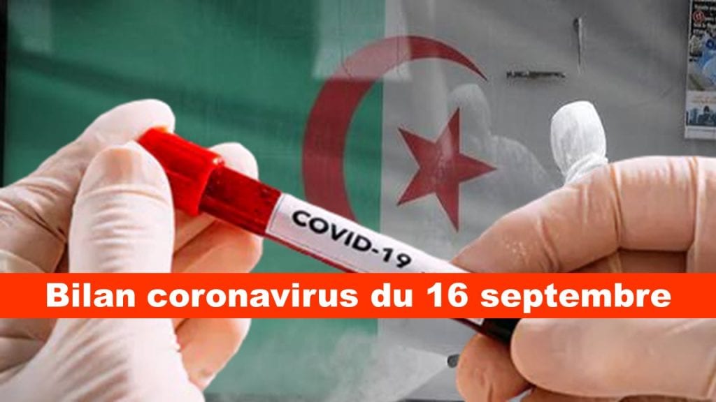 Coronavirus Algérie : les décès en hausse au bilan du 16 septembre