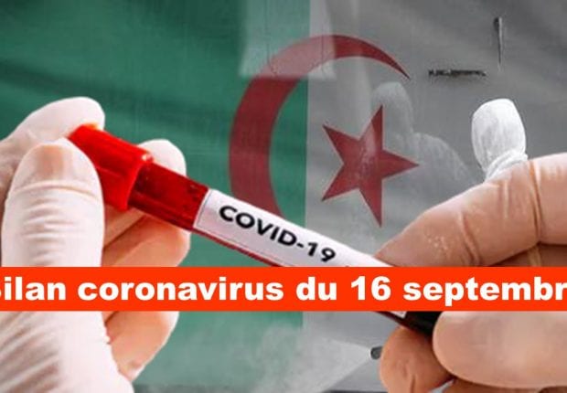 Coronavirus Algérie : les décès en hausse au bilan du 16 septembre