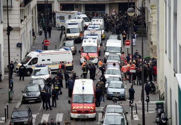 France : Une attaque armée près des locaux de Charlie Hebdo 