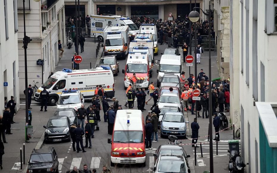 France : Une attaque armée près des locaux de Charlie Hebdo