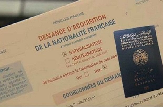 Naturalisation France : Les Algériens et les Marocains en tête de classement