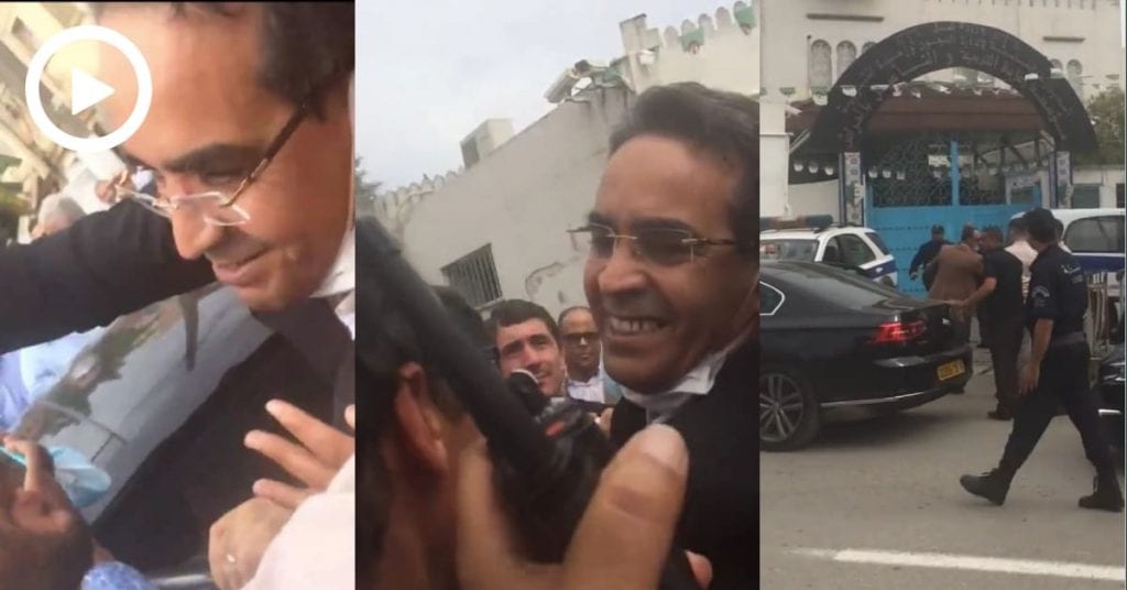 Djemaï quitte la prison d&rsquo;El Harrach en « Passat noire fumée » (Vidéo)