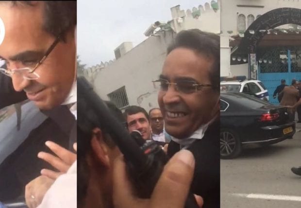 Djemaï quitte la prison d’El Harrach en « Passat noire fumée » (Vidéo)