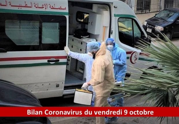 Coronavirus Algérie : Bilan détaillé de ce vendredi 9 octobre