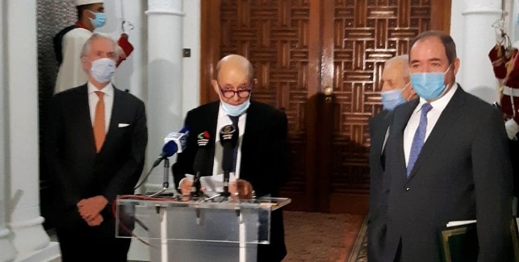Dossier de la mémoire, Révision constitutionnelle…Ce qu’a dit Le Drian à l’issue de sa rencontre avec Tebboune