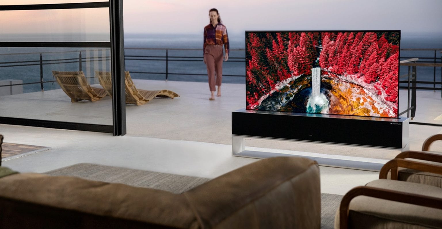 Le lancement du téléviseur OLED roulable long attendu de lg marque un tournant dans l&rsquo;histoire de la télévision