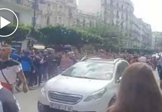 Manifestation à Alger-centre (Vidéo)