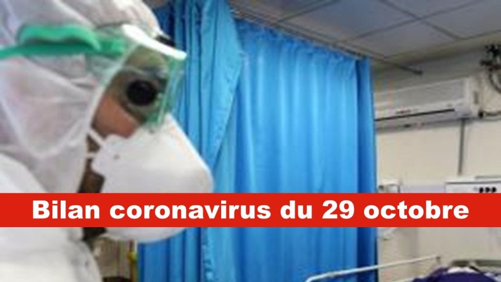 Coronavirus Algérie : ce qu’il faut retenir du bilan du 29 octobre