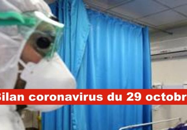 Coronavirus Algérie : ce qu’il faut retenir du bilan du 29 octobre