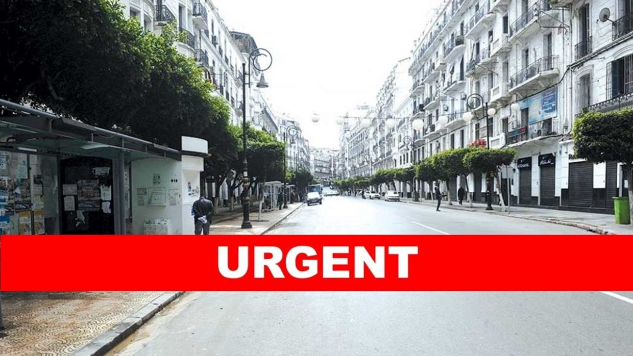 Coronavirus Algérie : Reconfinement partiel dans neuf wilayas