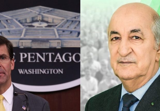 Tebboune reçoit le secrétaire américain à la Défense, Mark Esper