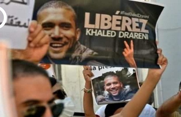 Alger : Nouveau rassemblement de soutien au journaliste Khaled Drareni (vidéo)