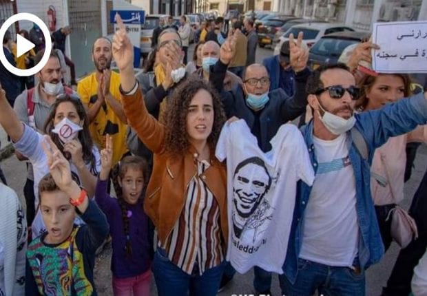 Alger : Dixième rassemblement de soutien au journaliste Khaled Drareni (vidéo)