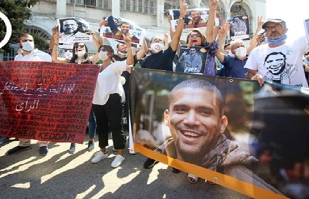 Alger : Neuvième sit-in de solidarité avec le journaliste Khaled Drareni (vidéo)