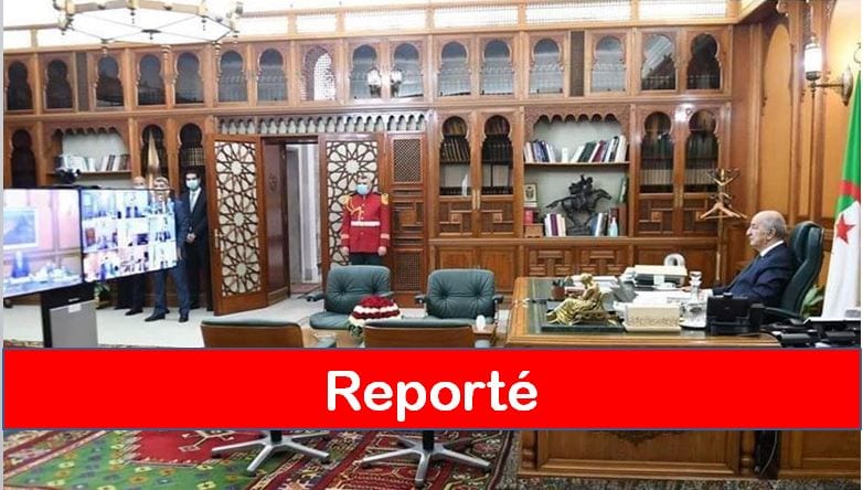 Le conseil des ministres reporté