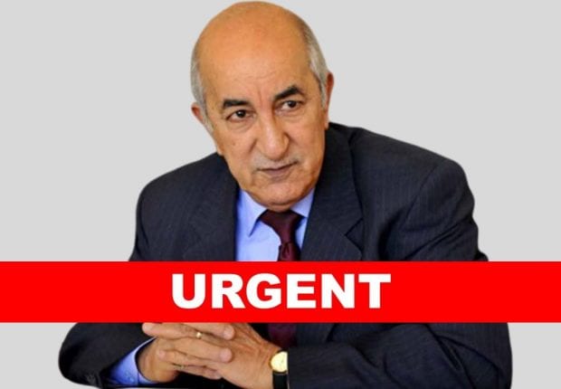 État de santé de Tebboune : La présidence donne des nouvelles
