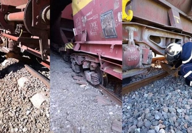 Blida : Déraillement d&rsquo;un train de marchandises