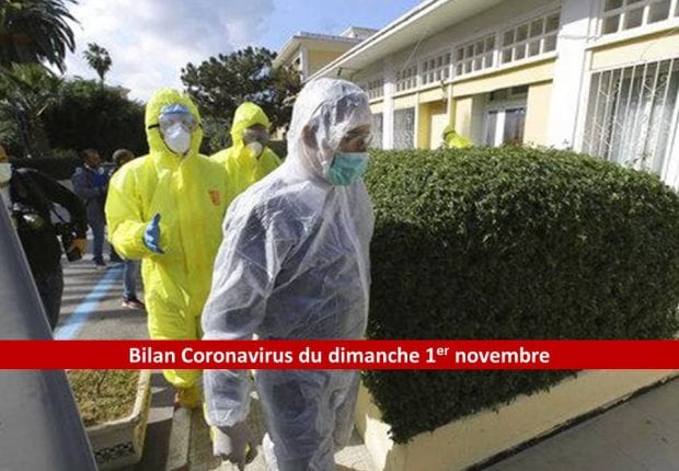 Coronavirus Algérie : Guérisons, décès et contaminations au bilan de ce 1er novembre 