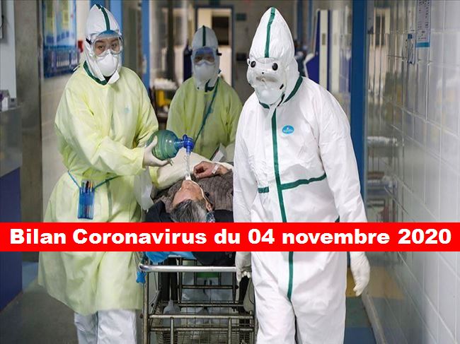 Coronavirus Algérie : Le bilan détaillé du mercredi 04 novembre 2020