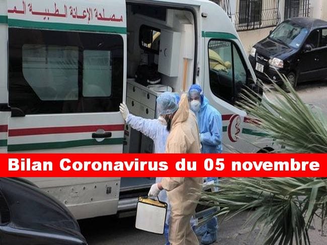 Coronavirus Algérie : Ce qu’il faut retenir du bilan détaillé du 05 novembre 2020