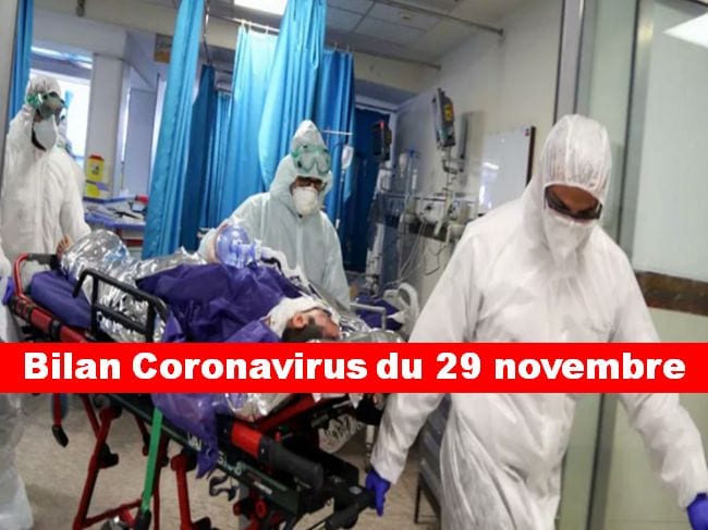 Coronavirus Algérie : Ce qu’il faut retenir du bilan du dimanche 29 novembre