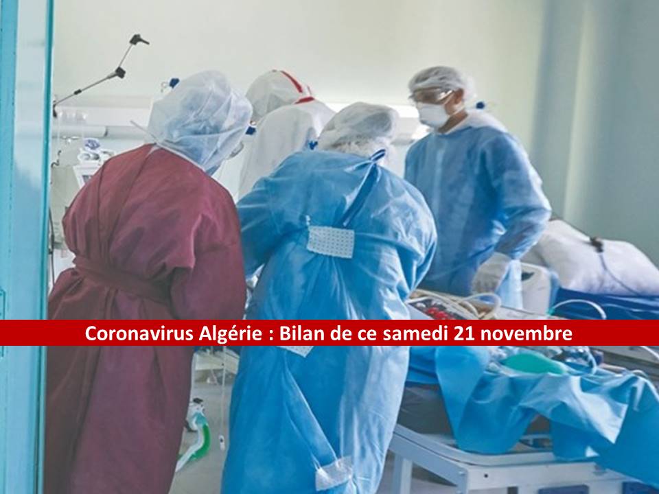 Coronavirus Algérie : Bilan détaillé de ce 21 novembre