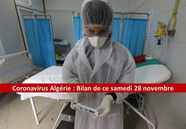 Coronavirus Algérie : Guérisons, décès et contaminations au bilan de ce 28 novembre