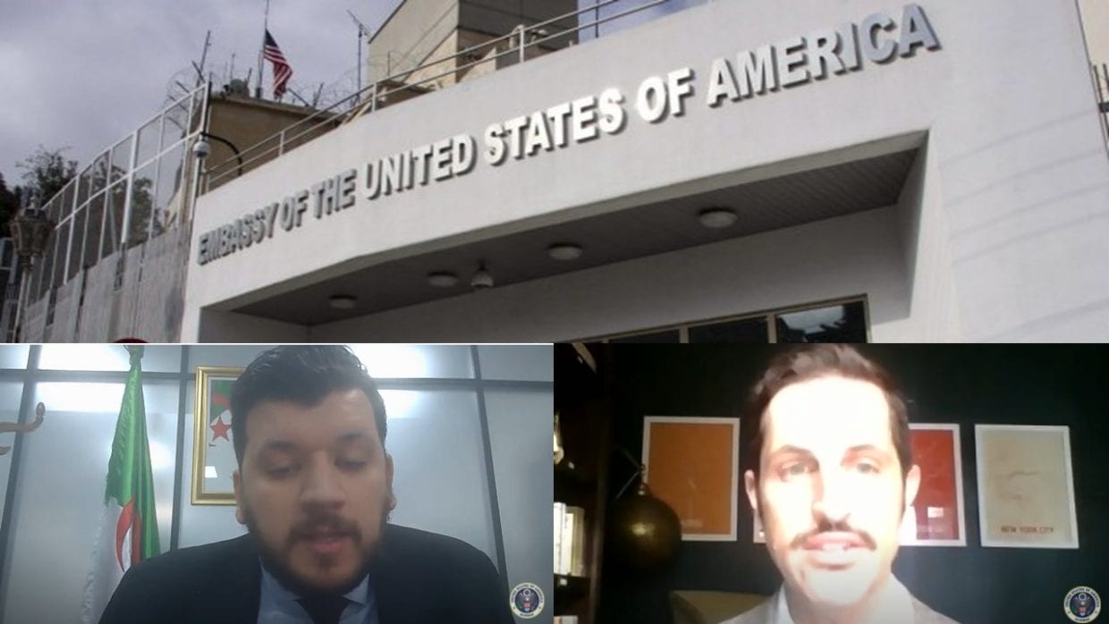 Ambassade des USA en Algérie : Conférence virtuelle sur l’Entrepreneuriat en Algérie