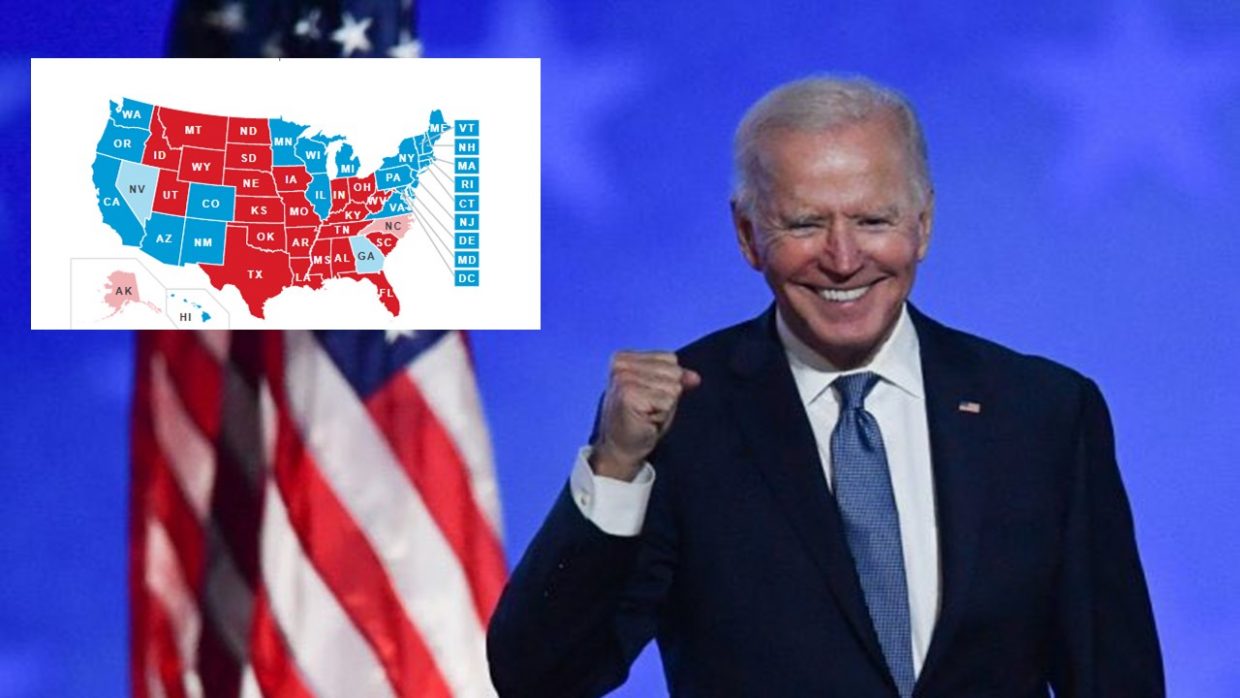 Joe Biden nouveau président des États-Unis