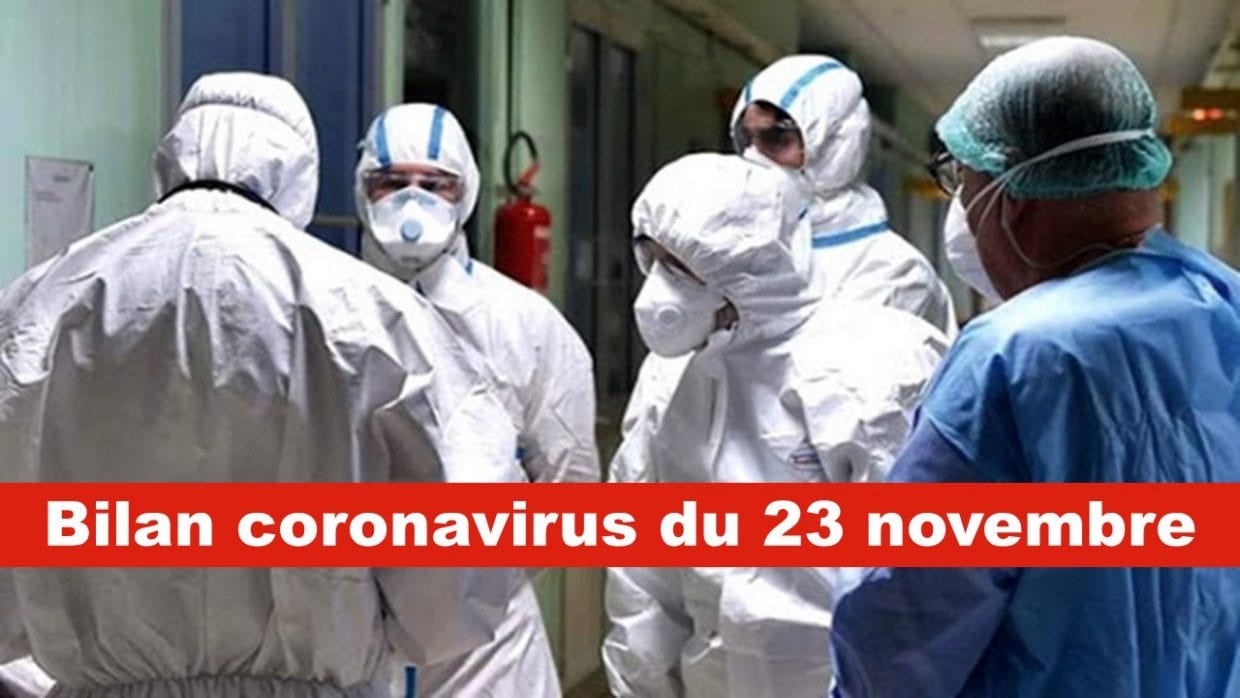 Contaminations, guérisons et décès : le bilan coronavirus du 23 novembre