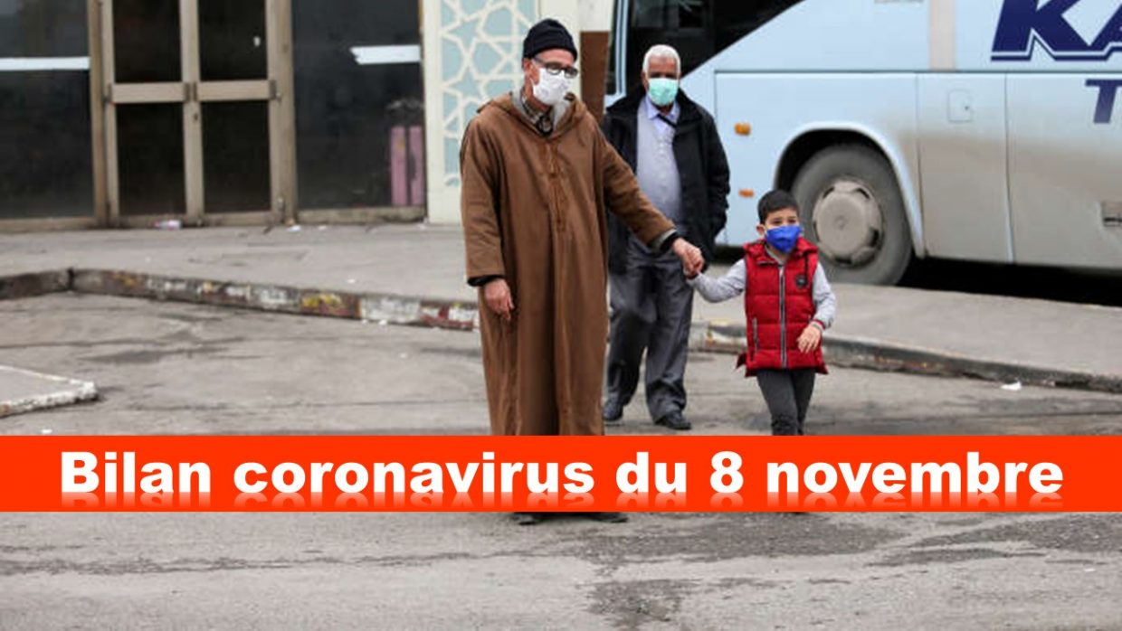 Coronavirus Algérie : ce qu’il faut retenir du bilan du 8 novembre