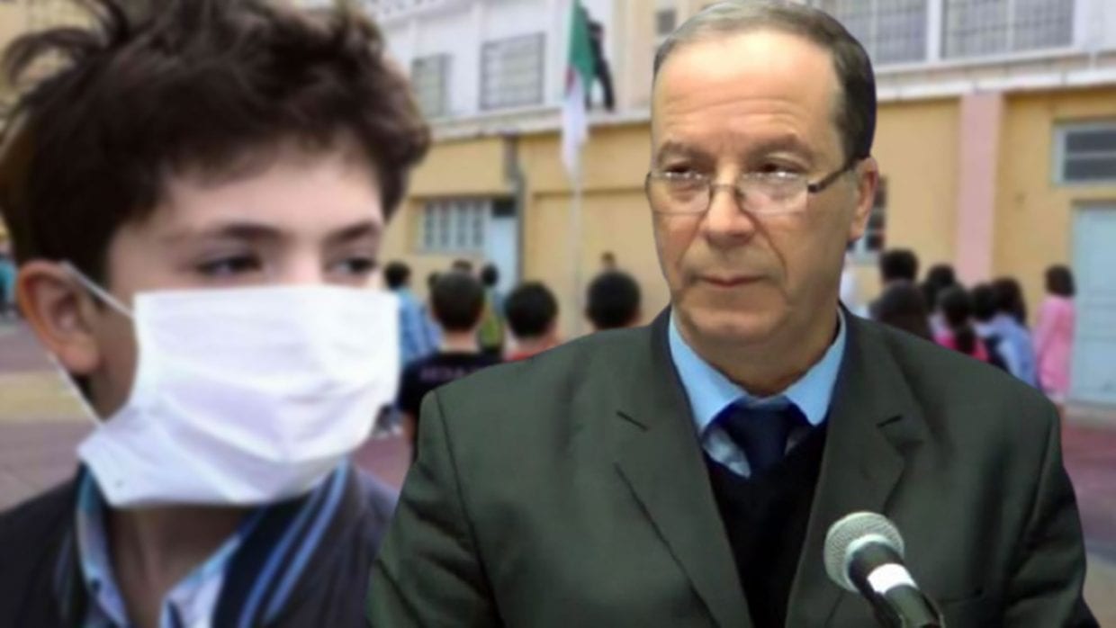 Pour Djamel Fourar, »le risque de contracter la Covid-19 à l’école est très faible »