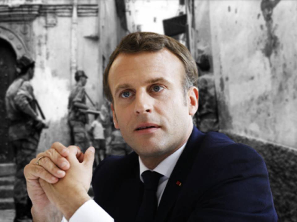 Pour Macron, « l’important est de réconcilier les mémoires plutôt que de s’excuser » 