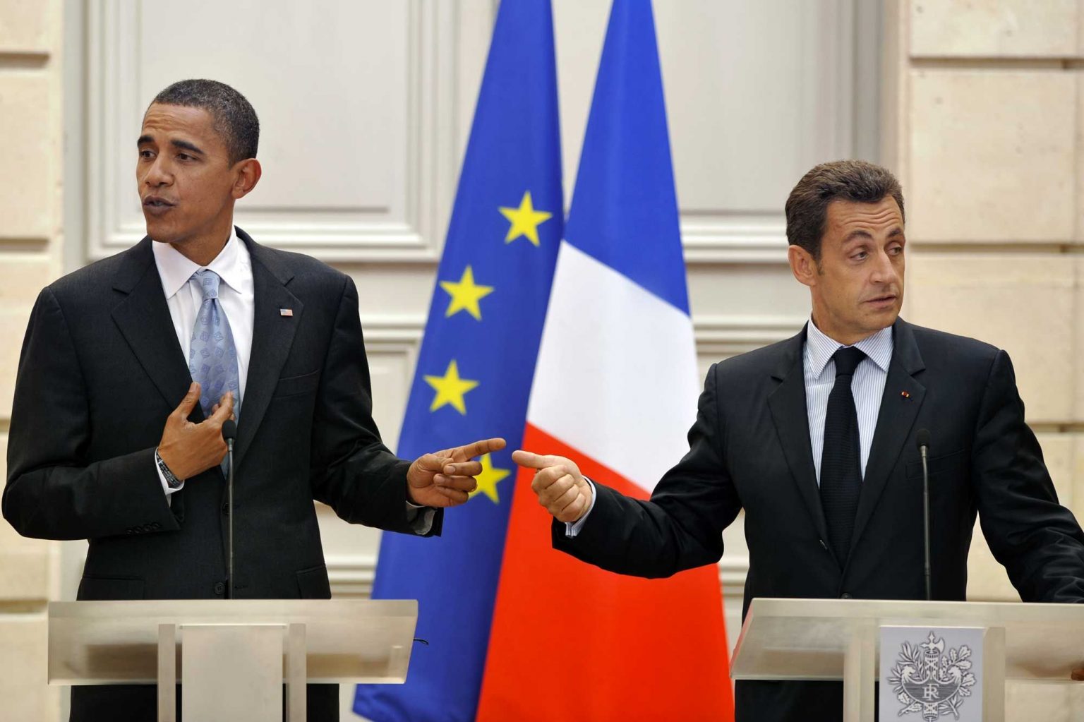 Selon Obama, Sarkozy « bombe le torse comme un petit coq »