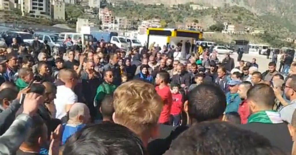 Manifestation à Béjaïa contre le référendum constitutionnel