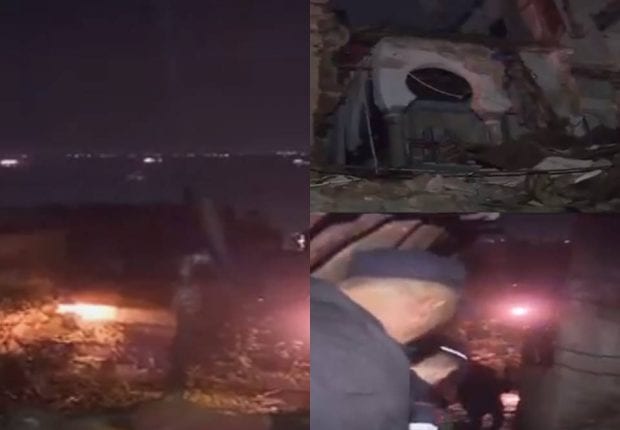 Alger : Effondrement partiel d’une bâtisse à la Casbah (Vidéo)