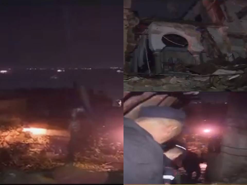 Alger : Effondrement partiel d’une bâtisse à la Casbah (Vidéo)