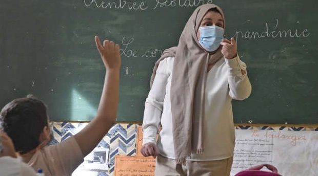 La CNOSTE annonce des primes pour les enseignants atteints du coronavirus