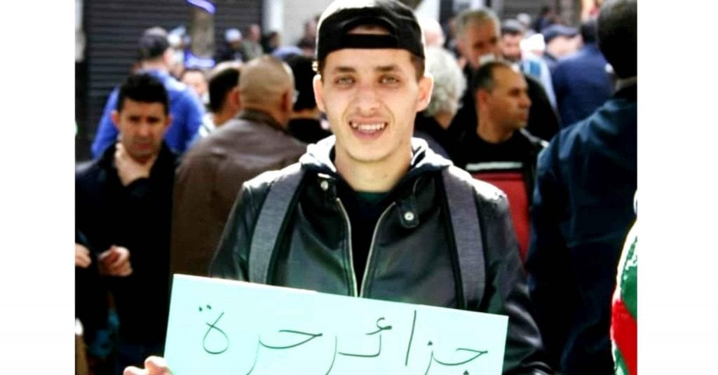 L’étudiant Kaïs Ould Amar libéré