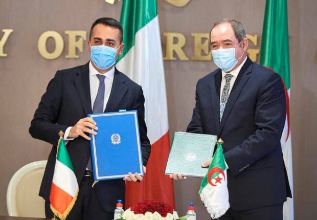 Boukadoum reçoit son homologue italien 