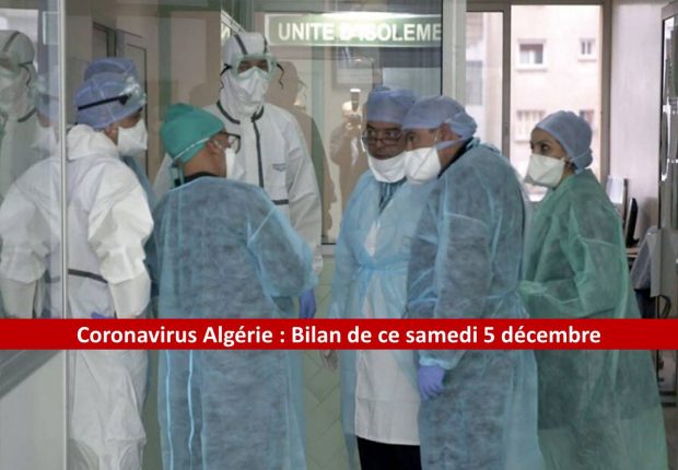 Coronavirus Algérie : Bilan détaillé de ce 5 décembre