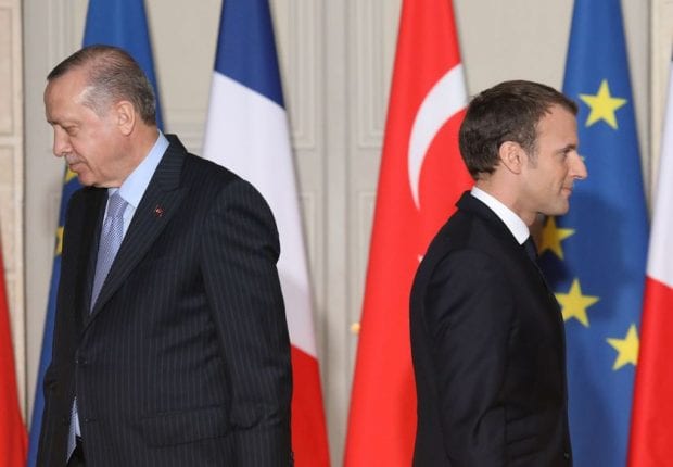 Erdogan espère voir la France « se débarrasser » de Macron 