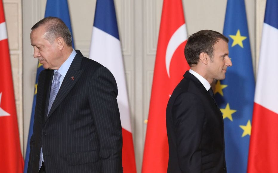 Erdogan espère voir la France « se débarrasser » de Macron