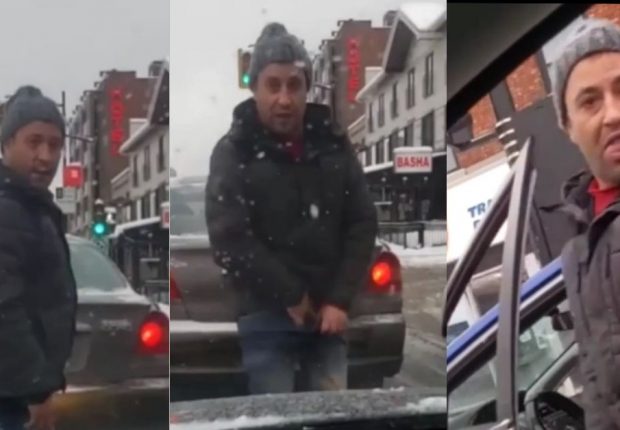 VIDEO. Canada : un taxieur Algérien se dénude après une altercation