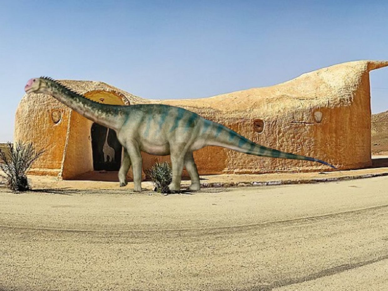 Naâma : « Cheb »saurus, Dinosaure Algérien censé attirer les touristes