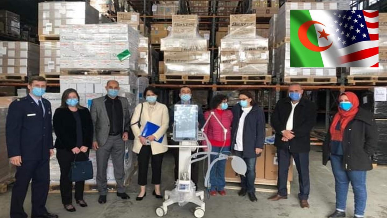 Lutte contre le Covid-19 : une aide financière des USA à l’Algérie