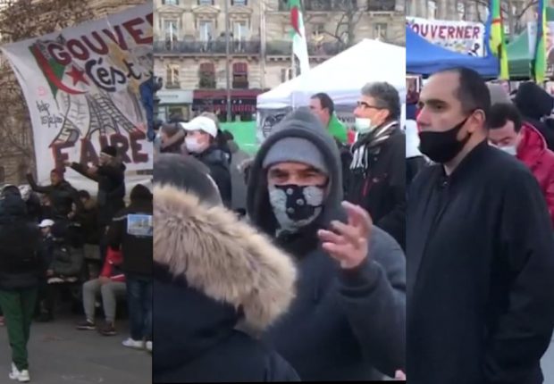 France : Rassemblement des algériens pour l’ouverture des frontières