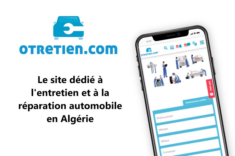 « OTRETIEN », premier site web de réparation automobile en Algérie