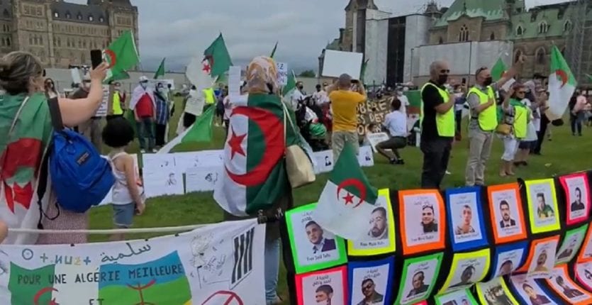 Droits de l’Homme en Algérie : la diaspora manifeste au Canada