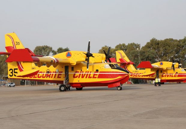 Incendie en Algérie : fin de mission pour les canadairs français